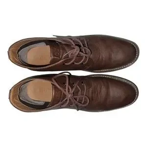 Guess | Shoes | Guess Mens Joeys Laceup Chukka Brown Leather 